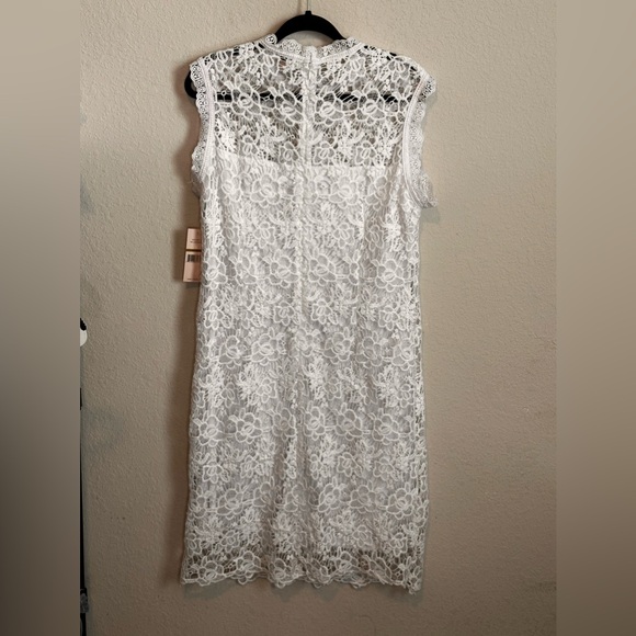 NANETTE‎ LEPORE, Fanciful Mock Neck Lace Dress, NWT. - Picture 4 of 5